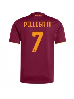 AS Roma Lorenzo Pellegrini #7 Replika Hemmakläder 2025-26 Kortärmad